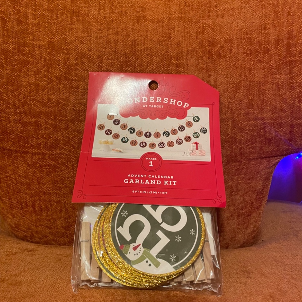 Target Wondershop Advent Calendar Kit